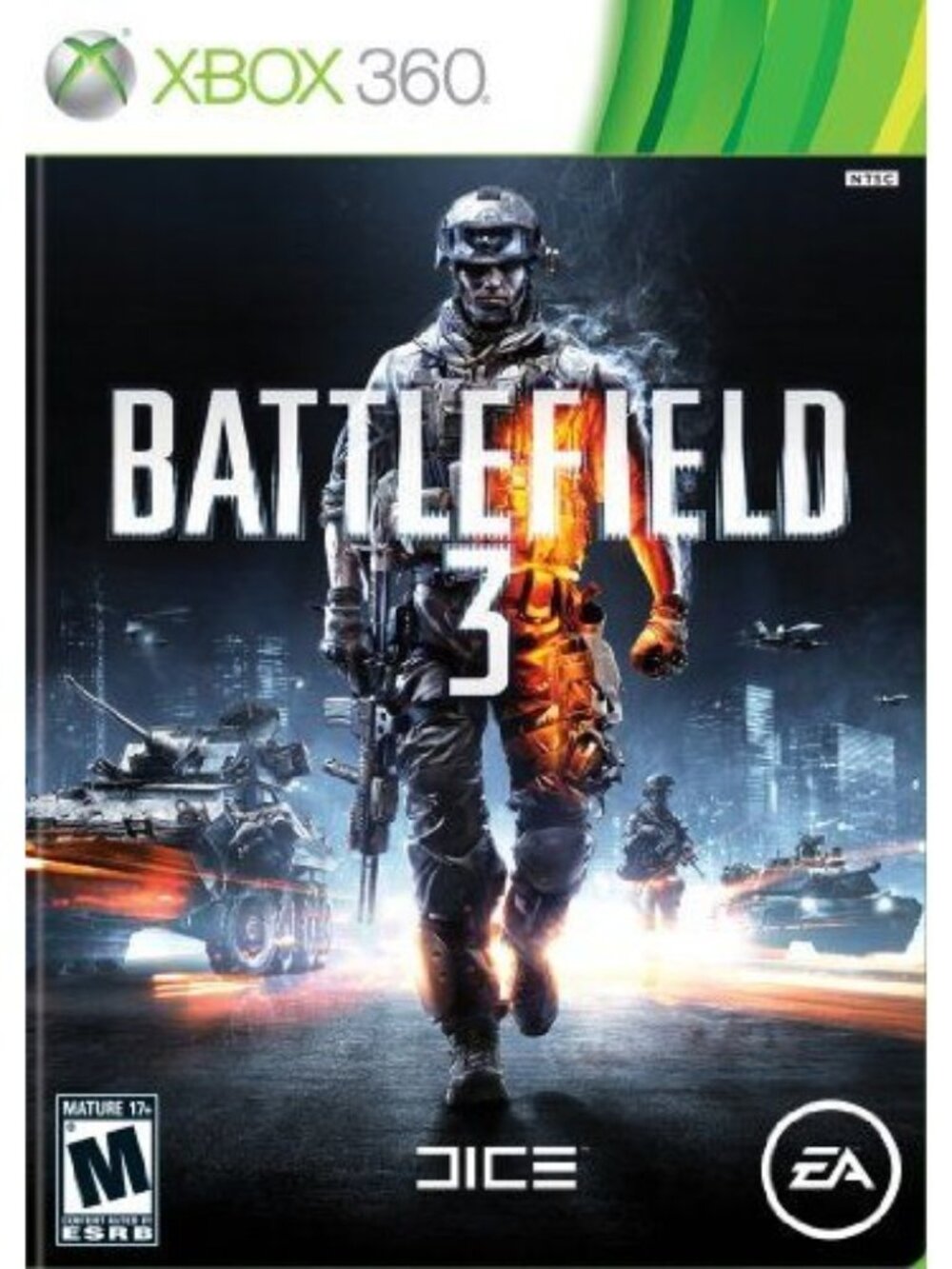 Battlefield 3 (Microsoft Xbox 360, 2011) with clean disks